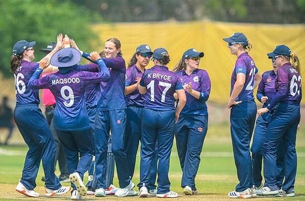 Hayley Matthews' unbeaten Century in vain as Scotland stun West Indies in a thriller at Lahore