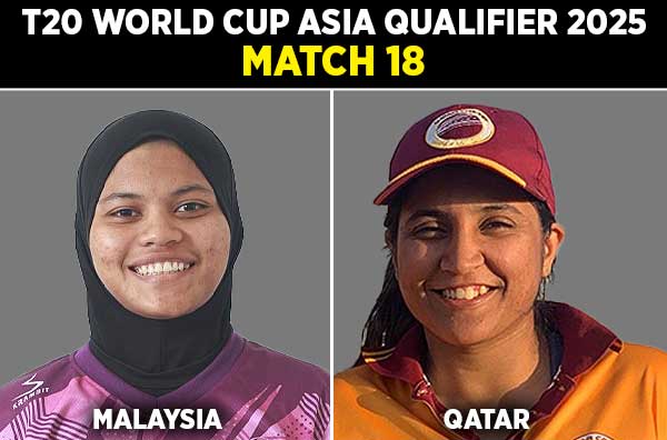 Match 18: Malaysia Women vs Qatar Women | Squads | Players to Watch | Fantasy Playing XI | Live Streaming | Pitch Report