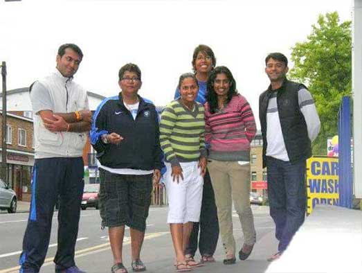Gargi Banerji with Mithali Raj and Jhulan Goswami