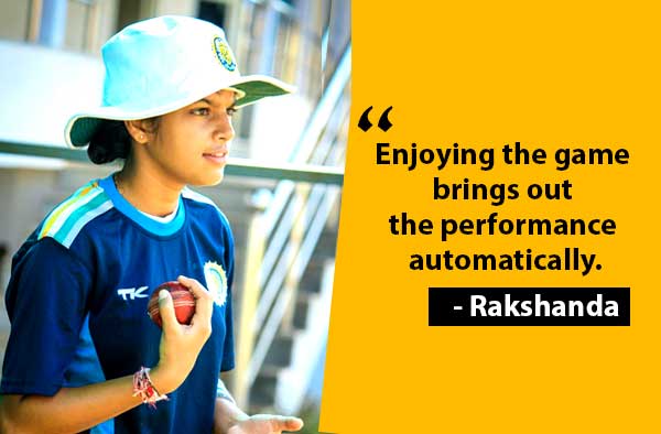 Rakshanda Pilankar - Goa State Cricket Association