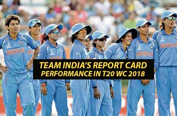 Team India's performance report card - ICC Women's T20 World Cup 2018