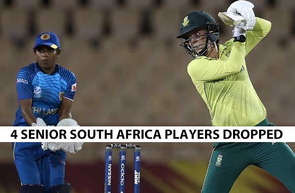 Faye Tunnicliffe, Tazmin Brits, Nadine de Klerk and Lara Goodall return to the set-up for series against Sri Lanka