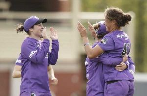 Hobart Hurricanes WBBL 2019. Pic Credits: twitter.com/HurricanesWBBL