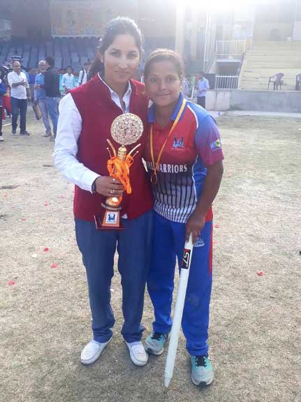 Nadia Chowdhary with Roopali Slathia