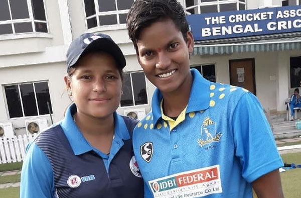 Nadia Chowdhary With Deepti Sharma