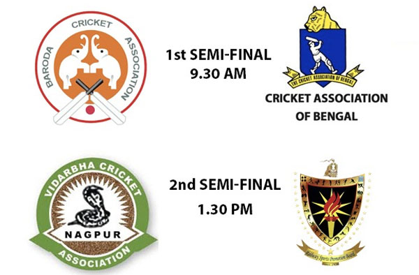 Semi-Finalists of Senior Women's T20 League 2019