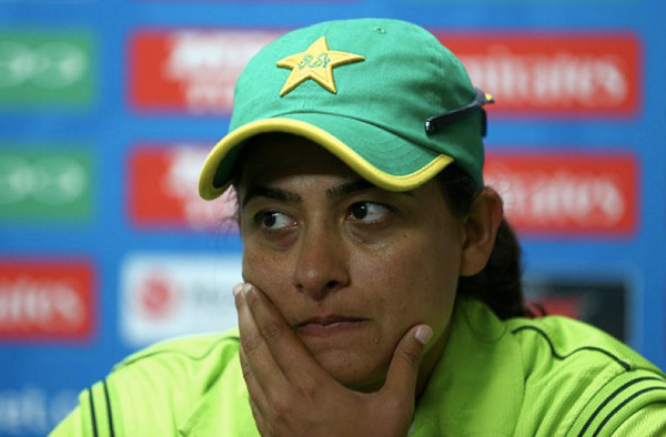 Sana Mir. Pic Credits: ICC