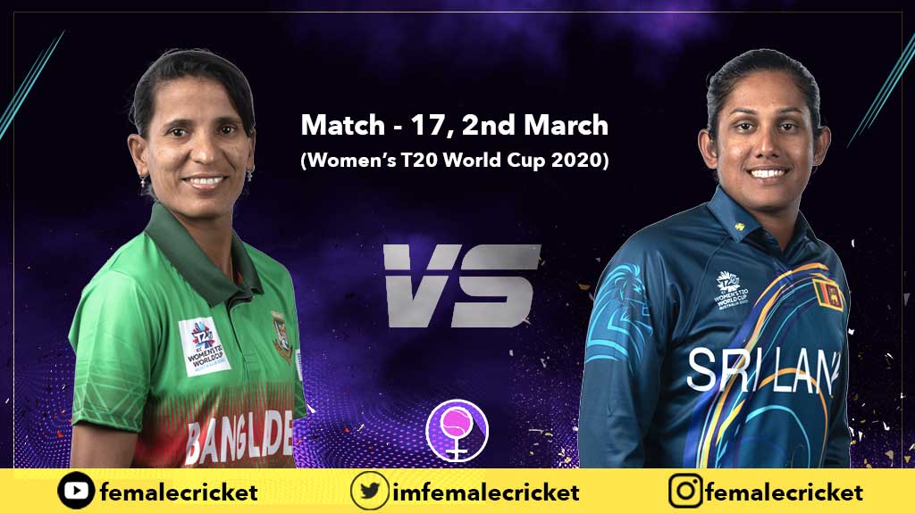 Bangladesh vs Sri Lanka women's T20 World Cup 2020
