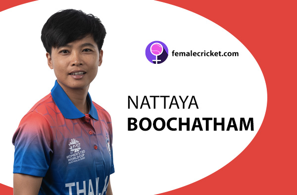 Nattaya Boochatham. Women's T20 World Cup 2020