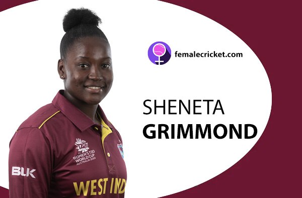 Sheneta Grimmond. Women's T20 World Cup 2020