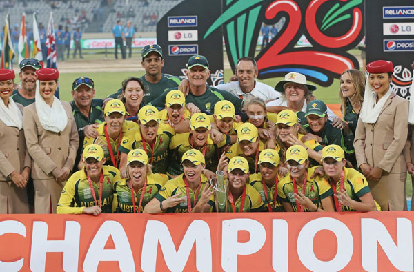 Winners of 2014 Women's T20 World Cup
