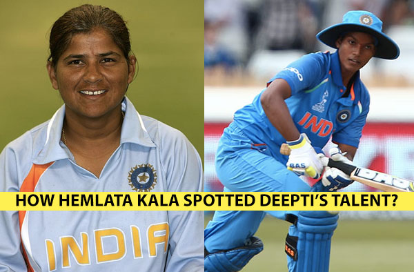 Hemlata Kala spotted Deepti Sharma's talent at Eklavya Stadium