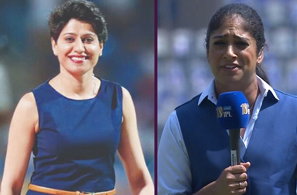 L-R: Anjum Chopra and Lisa Sthalekar