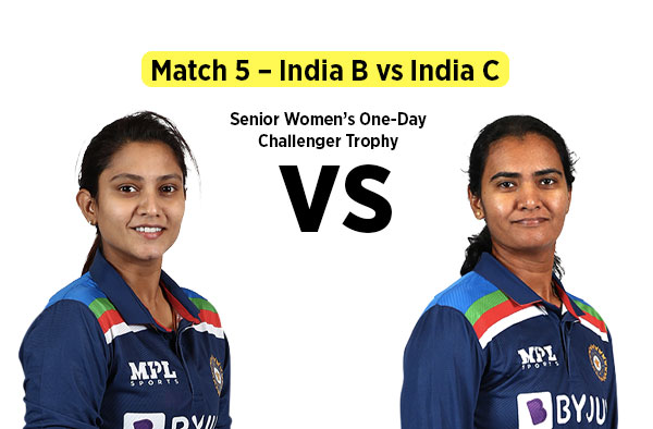 Match 5 – India B vs India C
