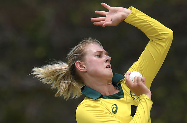 Maitlan Brown - Emerging Fast bowler from Australia. PC: cricket.com.au