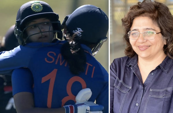 Harmanpreet Kaur and Smriti Mandhana scored individual half-centuries to help India pick a Consolation Win. PC: Twitter