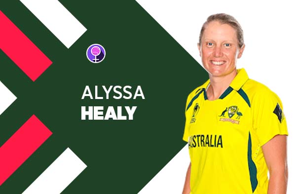 Player Profile of Alyssa Healy in Women's Cricket World Cup 2022. PC: jeetwin18.com