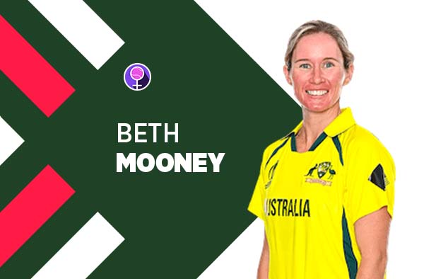 Player Profile of Beth Mooney in Women's Cricket World Cup 2022. PC: jeetwin18.com