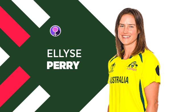 Player Profile of Ellyse Perry in Women's Cricket World Cup 2022. PC: jeetwin18.com