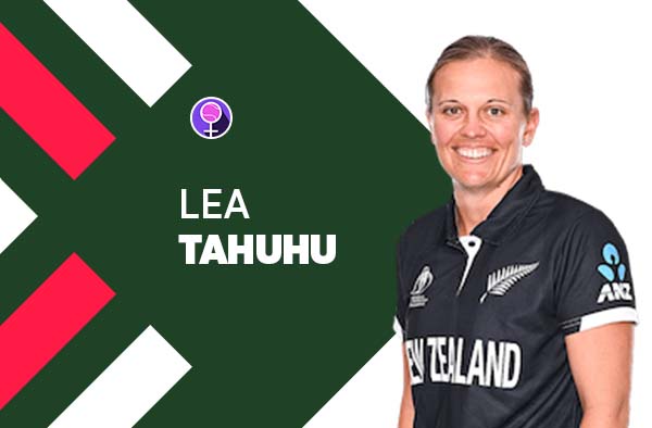 Player Profile of Lea Tahuhu in Women's Cricket World Cup 2022. PC: jeetwin18.com