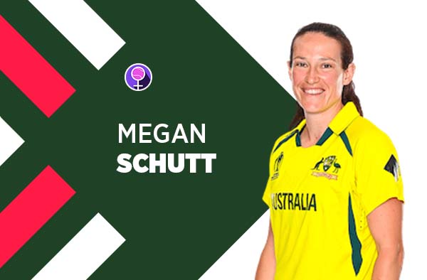 Player Profile of Megan Schutt in Women's Cricket World Cup 2022. PC: jeetwin18.com