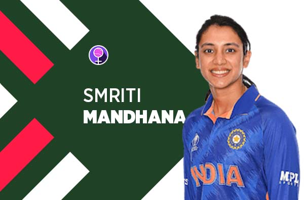 Player Profile of Smriti Mandhana in Women's Cricket World Cup 2022. PC: jeetwin18.com