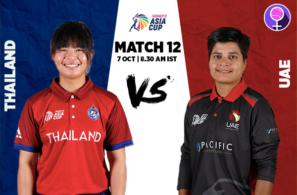 Match 12: UAE v Thailand | Squads | Players to watch | Fantasy Playing XI | Live streaming