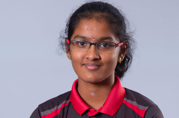 Vaishnave Mahesh. PC: UAE Cricket