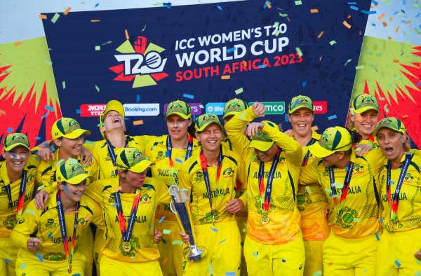 Australia clinch their 6th T20 World Cup Title. PC: Getty Images