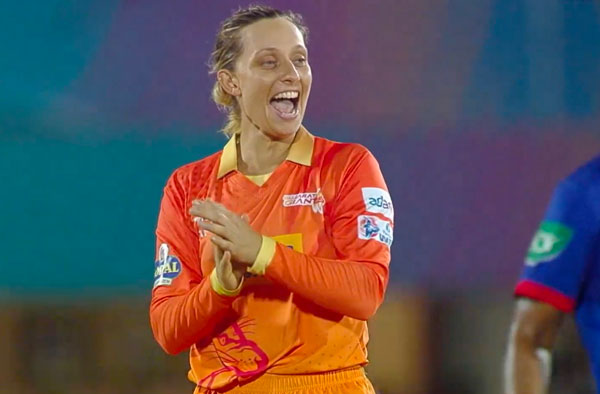 All-Round Ashleigh Gardner ensures 11-Run Victory for Gujarat Giants against Delhi Capitals. PC: Twitter