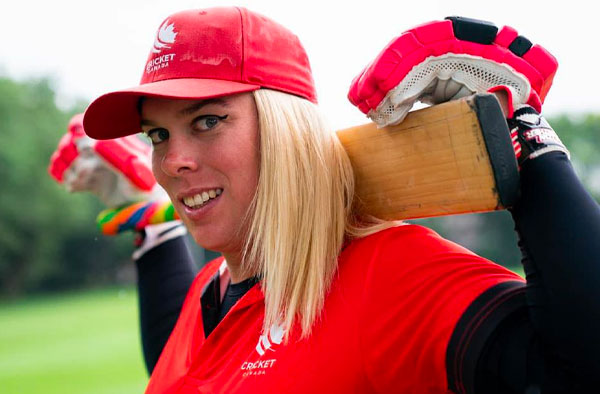 Danielle McGahey - First Transgender to play Women's International Cricket. PC: Facebook