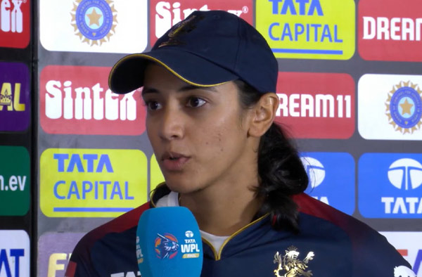"EE Saala Cup Namdu" - Smriti Mandhana dedicates WPL trophy to fans