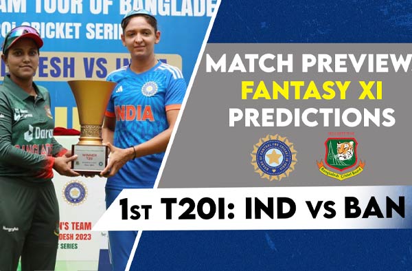 1st T20I: Bangladesh vs India