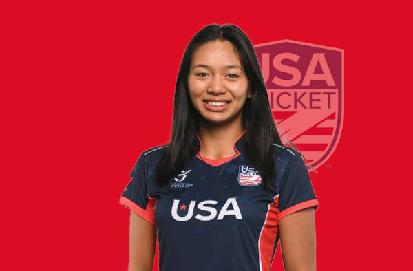 Jivana Aras for USA. PC: Female Cricket