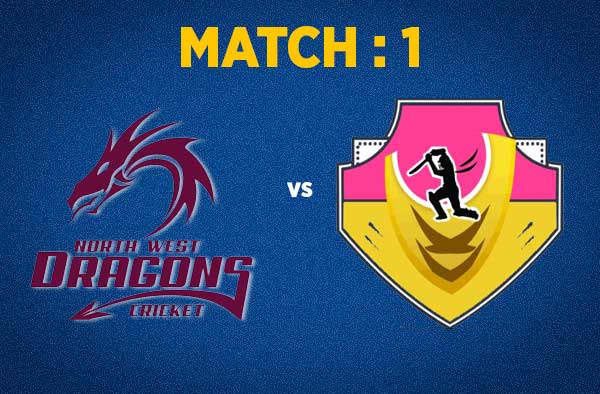 Match 1: Dragons vs Typhoons