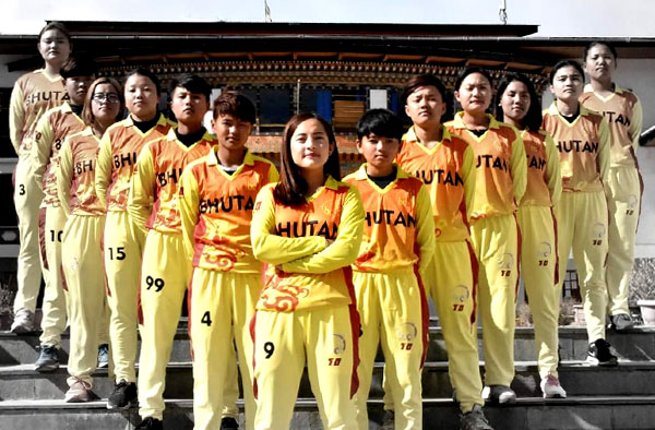 Bhutan Women's National Cricket Team. PC: Facebook