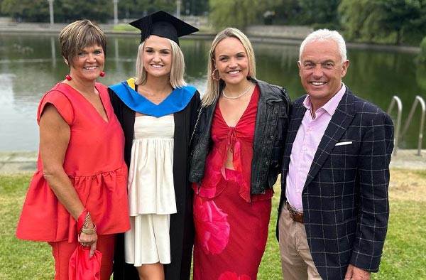 Ireland's Gaby Lewis graduates in Radiography
