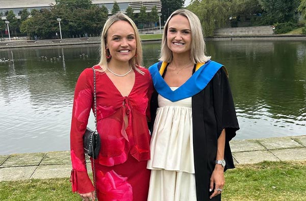 Ireland's Gaby Lewis graduates in Radiography