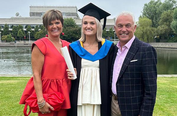 Ireland's Gaby Lewis graduates in Radiography