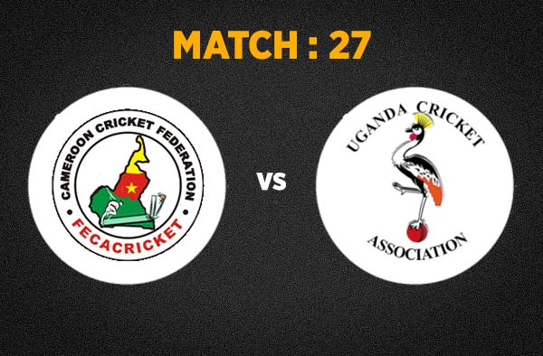 Match 27 Uganda vs Cameroon