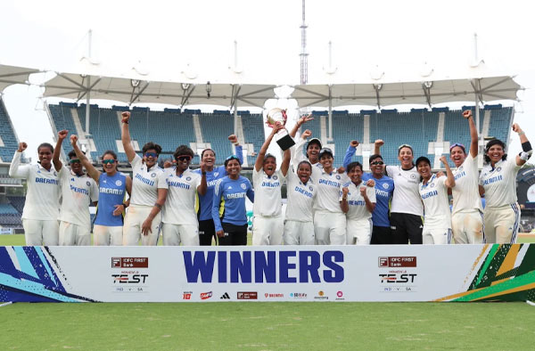 Resilient South Africa pushes India, hosts secure 10 Wicket Win in Chennai. PC: BCCI