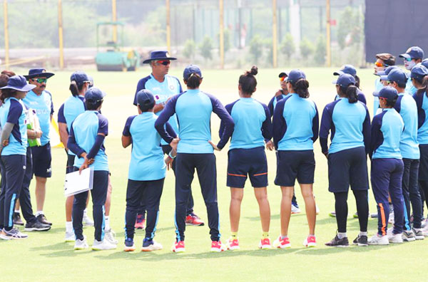 Indian Women’s team to train at the NCA to prepare for Women's T20 World Cup in UAE - Shreyanka Patil and Yastika Bhatia joins. Credit: Twitter/@BCCIWomen