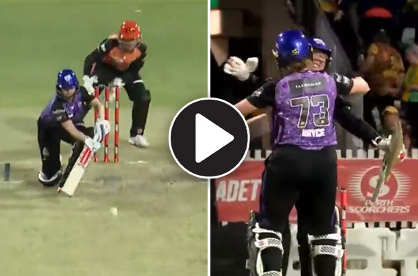 Watch video: Hobart Hurricanes steal a win to keep their WBBL 2024 Final hopes alive