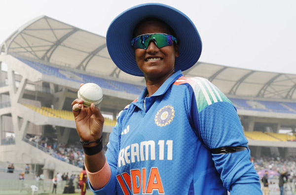 Deepti Sharma registers 2nd ODI 6-fer during 3rd ODI against West Indies