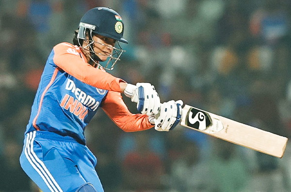 Smriti Mandhana Shines with Third Consecutive Fifty in T20I Series Against West Indies. PC: BCCI