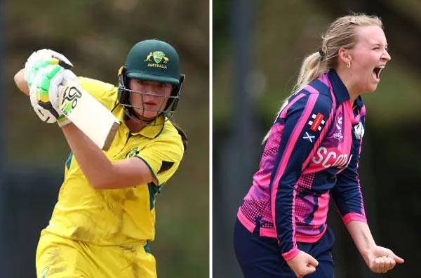 Lucy Hamilton and Maisie Maceira guide Australia U19 and Scotland U19 to thrilling wins