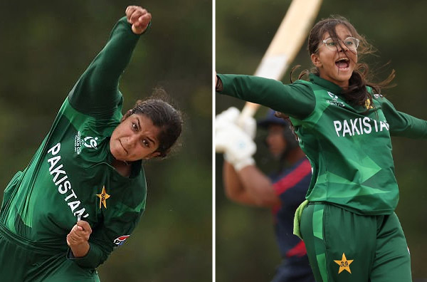 Fatima Khan’s all-round show and Haniah Ahmer’s 4-fer gives Pakistan U19 a consolation win over Samoa U19