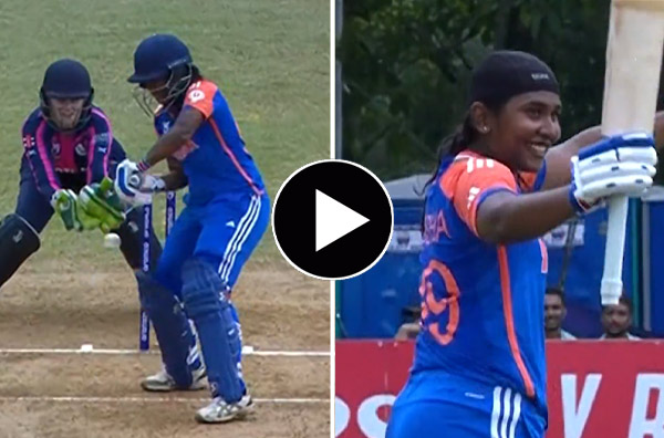 Watch Video: India's Trisha Gongadi registers the first-ever century in U19 Women's World Cup history