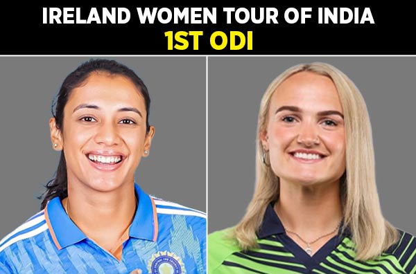 1st ODI: India Women vs Ireland Women | Squads | Players to Watch | Fantasy Playing XI | Live Streaming | Pitch Report