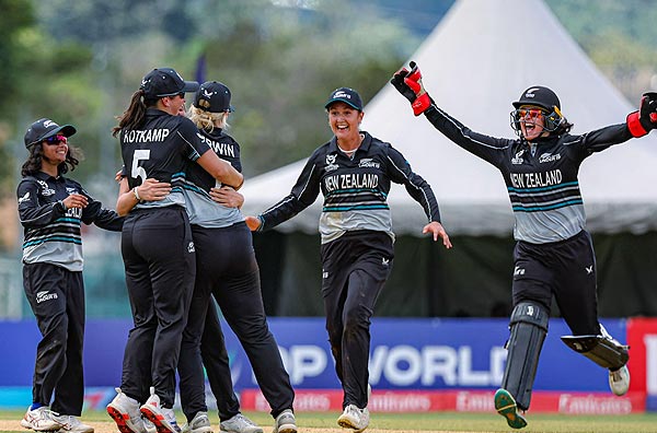 Ritu Singh's five-fer in vain as New Zealand U19 claim the low-scoring contest against USA U19